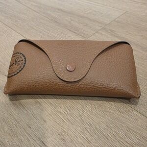 Ray Ban Universal Brown Medium Soft Case for Sunglasses & Eyeglasses Stamped
